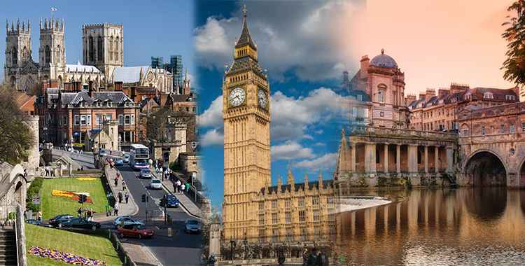 Eye-Catching Cities in UK for Exploring