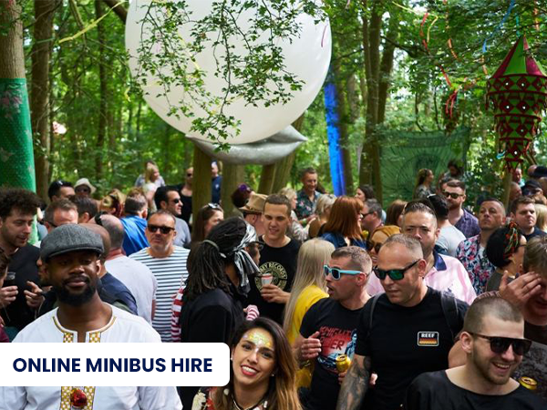 MiniBus Hire Alfresco Festival | OMBH
